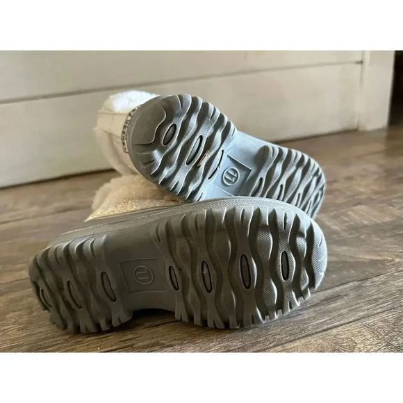 London Fog Collection Faux Fur Glitter Snow Boot Size 11 girls winter - Picture 4 of 10